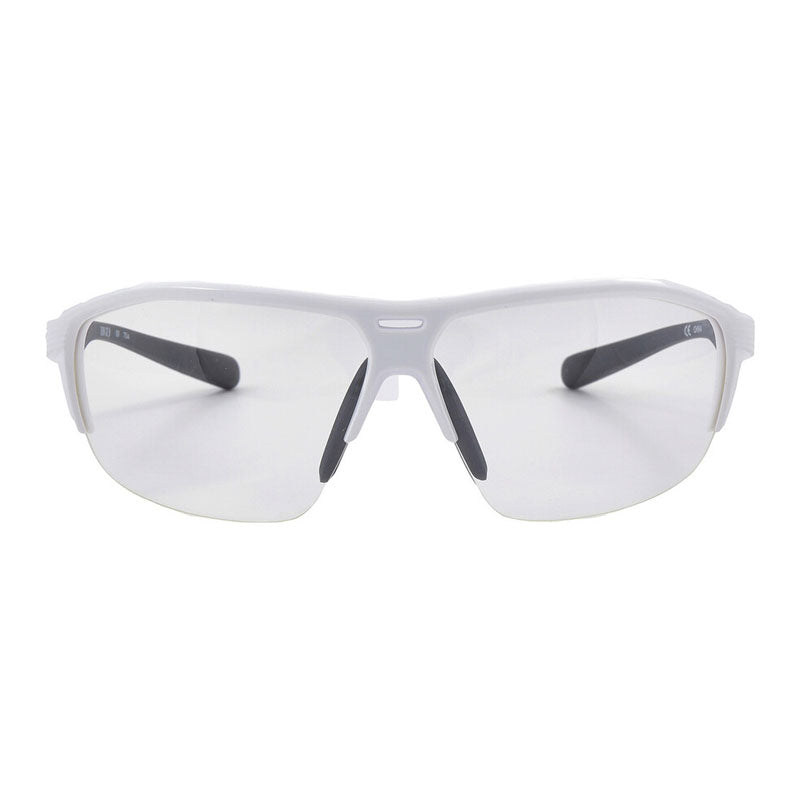 Nike Sunglasses Shield Semi Rim, Matte Obsidian Frame and Volt Lens RUNX2D457