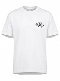 Off White Men `Stroke 2 Arrow Skate` T-Shirt