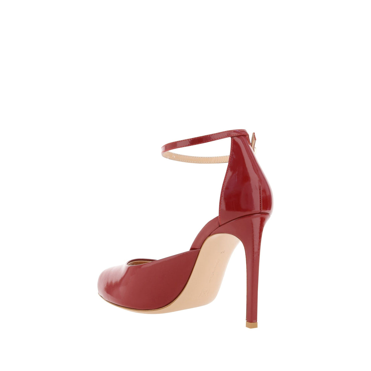 Gianvito Rossi Gianvito Rossi Nuit 95 Glossed-Leather Pumps Women