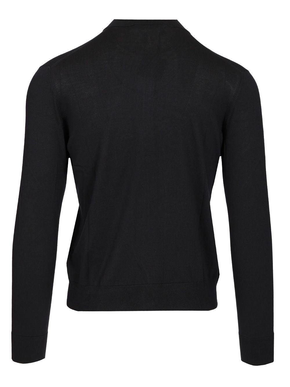 Tagliatore Tagliatore Men Cotton And Silk High Neck Zip Sweater