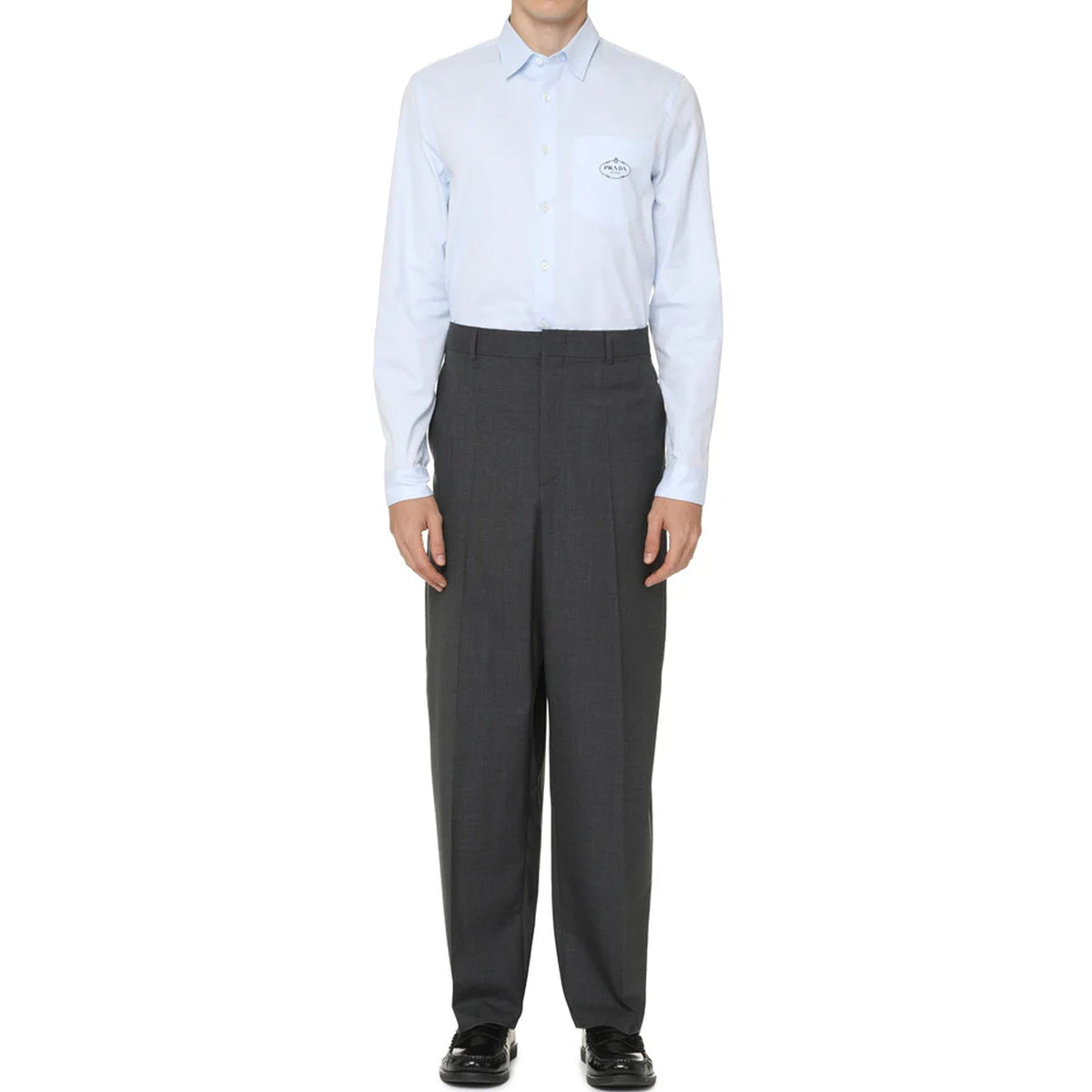 Prada Prada Oxford Cotton Shirt Men