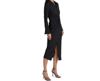 Cinq A Sept Women's Solid Black McKenna Midi Dress