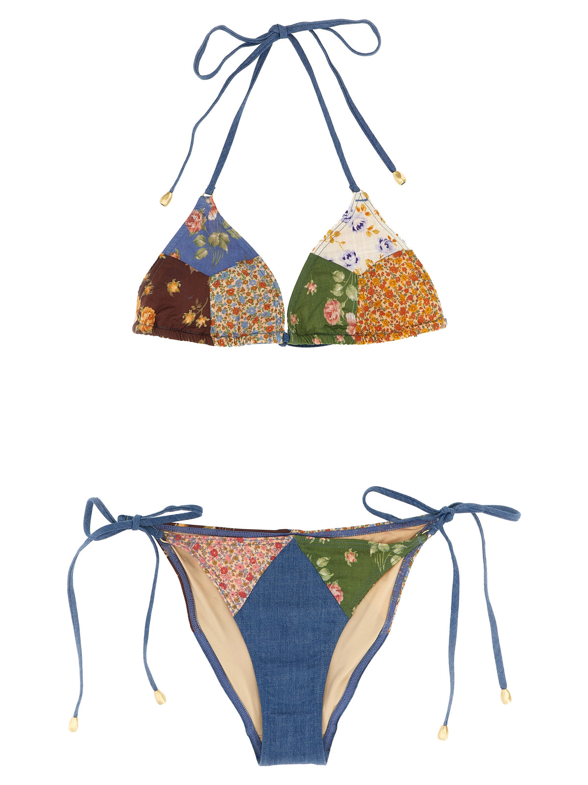 ZIMMERMANN Zimmermann Women 'Lucky Cotton Mini Tri' Bikini