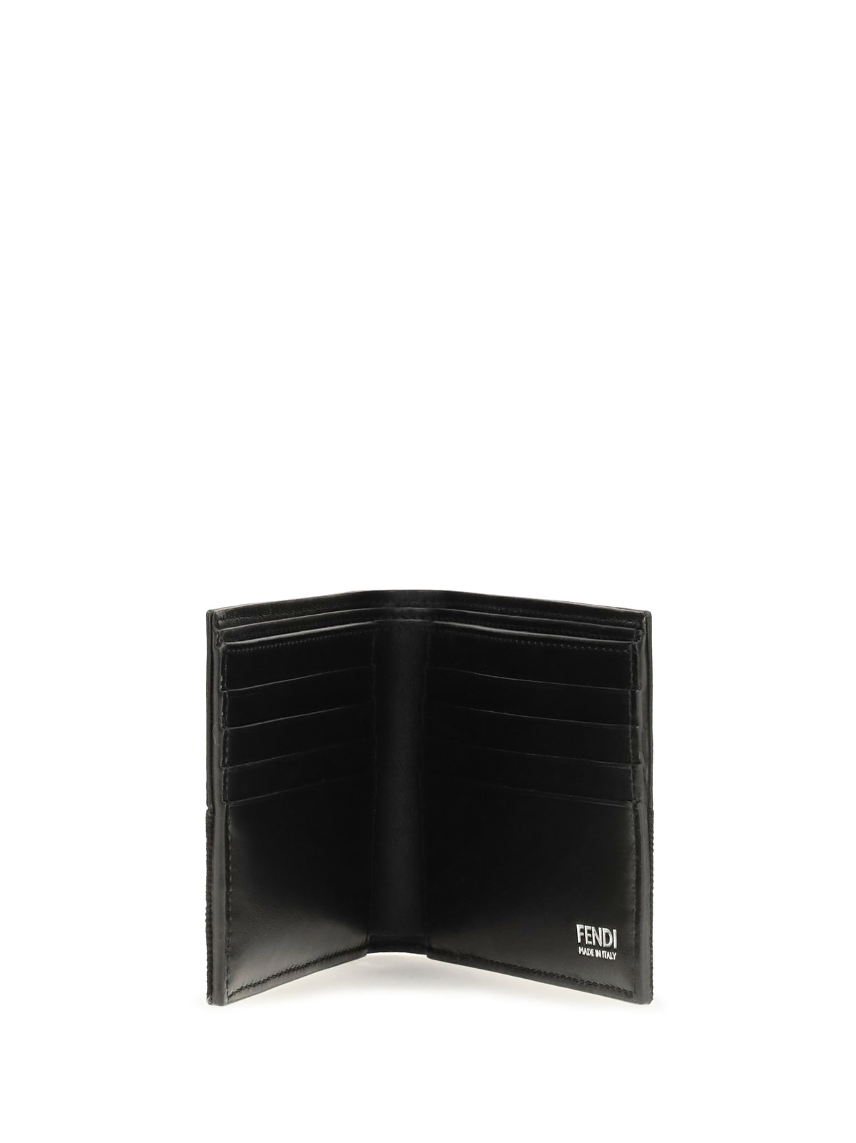 FENDI Fendi Men Ff Jacquard Bifold Wallet