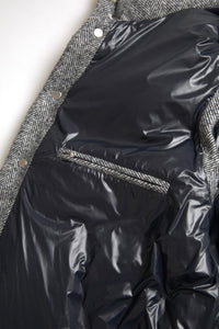 Dolce & Gabbana Elegant Chevron Knit Wool Blend Vest Men's Jacket
