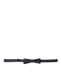 Dolce & Gabbana Dolce & Gabbana Blue Polka Dot Silk Adjustable Neck Men Papillon Bow Men's Tie