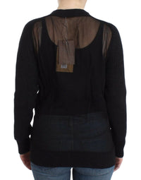 John Galliano Black wool Women's cardigan