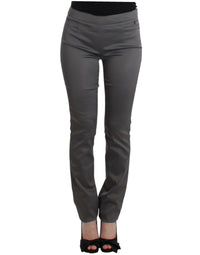 John Galliano Gray slim fit Women's pants