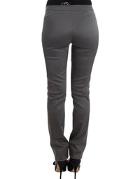 John Galliano Gray slim fit Women's pants