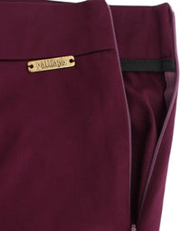 John Galliano Purple slim fit Women's pants