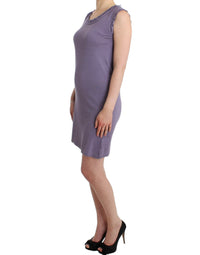 John Galliano Purple cotton jersey Women's dress