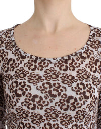 Cavalli Brown longsleeved lace Women's top
