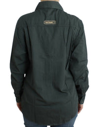 Cavalli Gray button down Women's shirt