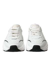 Dolce & Gabbana White Black Low Top Daymaster Sneakers Women's Shoes