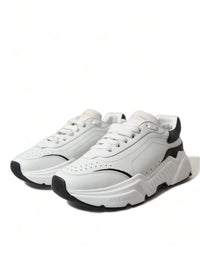 Dolce & Gabbana White Black Low Top Daymaster Sneakers Women's Shoes