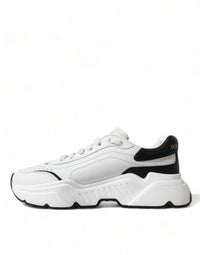 Dolce & Gabbana White Black Low Top Daymaster Sneakers Women's Shoes