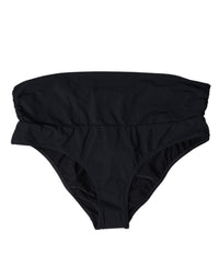 Dolce & Gabbana Dolce & Gabbana Black Nylon Stretch Swimwear Slip Bottom Women's Bikini