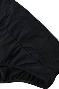 Dolce & Gabbana Dolce & Gabbana Black Nylon Stretch Swimwear Slip Bottom Women's Bikini