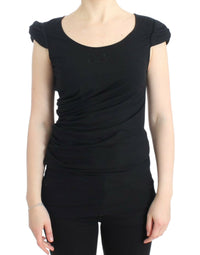 Cavalli Black Cotton Women's Top