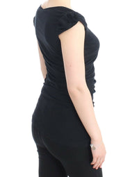 Cavalli Black Cotton Women's Top