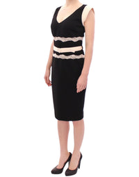Cavalli Black lace sheath Women's dress