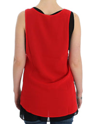 Costume National Black sleeveless Women's top