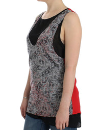 Costume National Black sleeveless Women's top