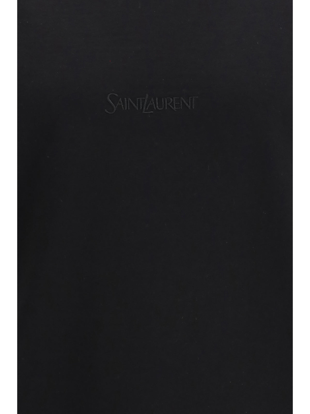 SAINT LAURENT Saint Laurent Men Cotton Jersey T-Shirt With Embroidered Logo