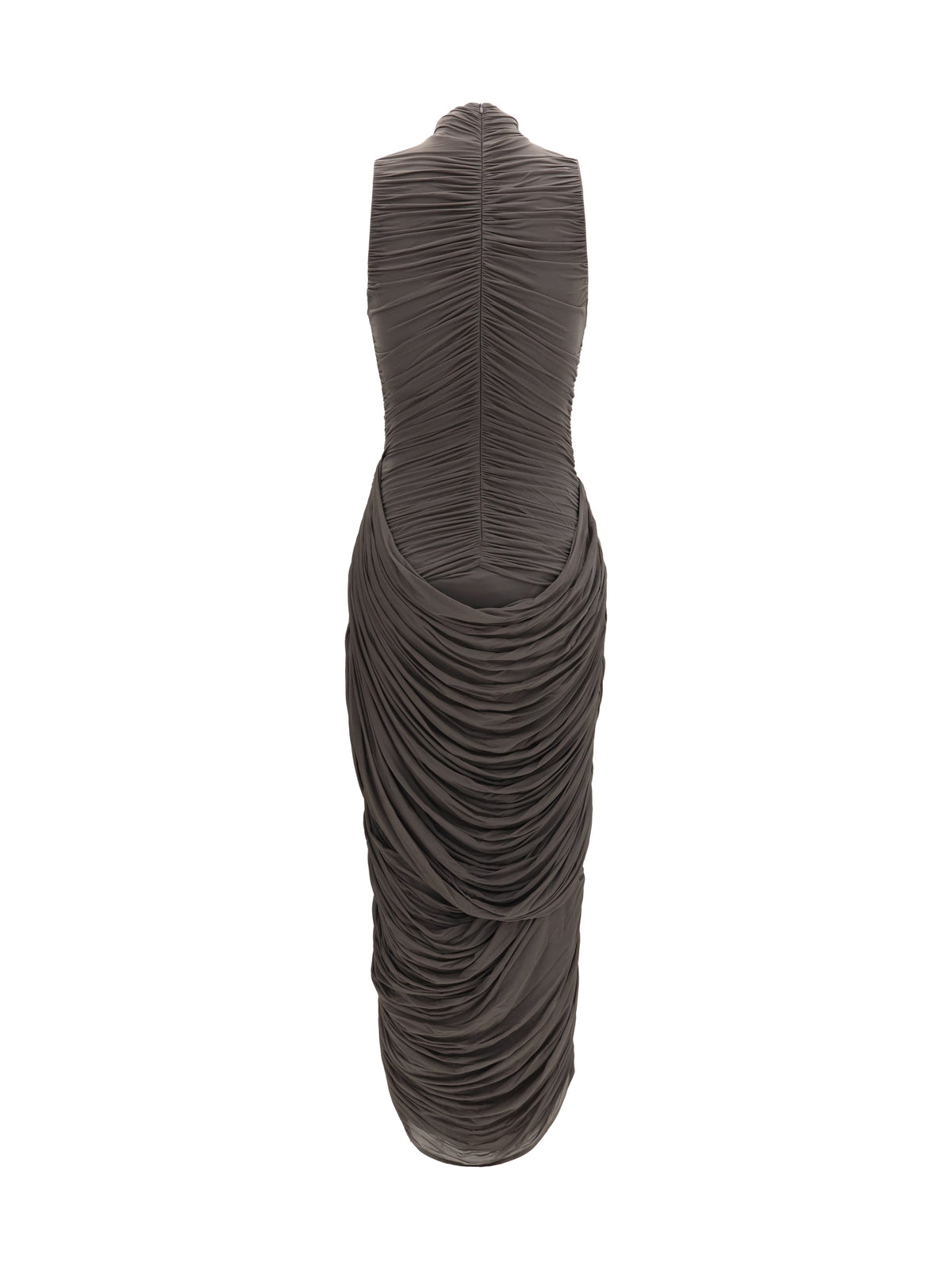 Magda Butrym Women Draped High-Neck Midi Dress