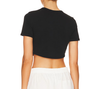 A.L.C. Women's Wren Cropped Tee, Black