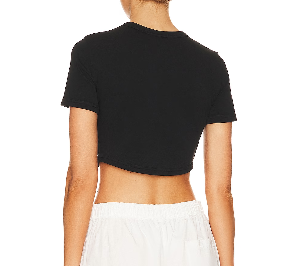 A.L.C. Women's Wren Cropped Tee, Black