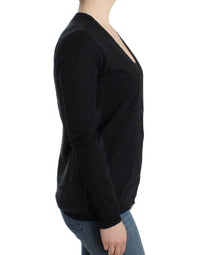 Costume National Gray wool alpaca Women's cardigan