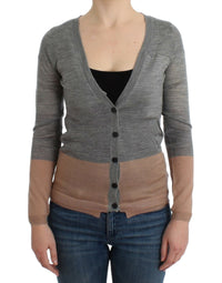 Costume National Gray lightweight Women's cardigan
