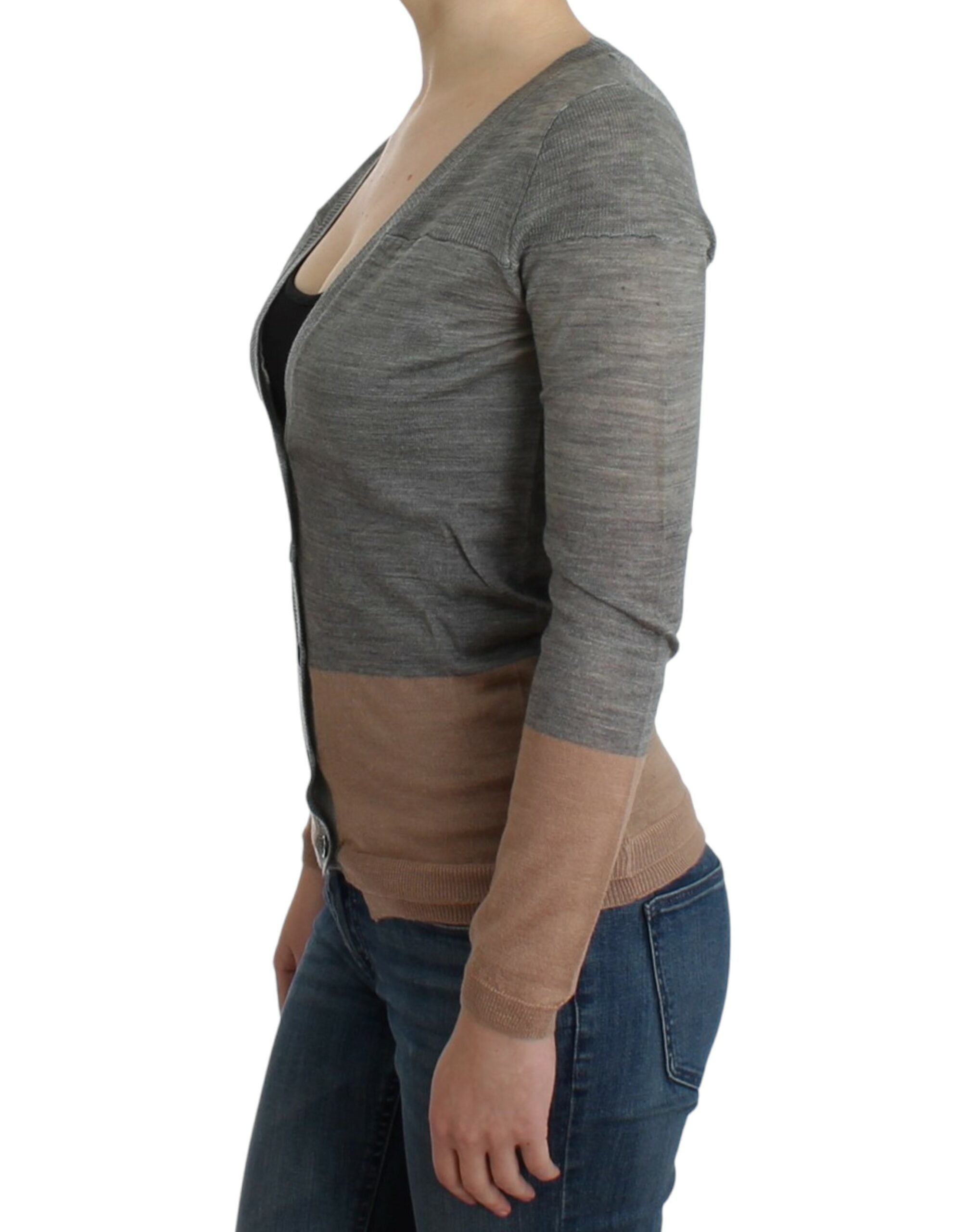 Costume National Gray lightweight Women's cardigan