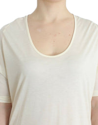 Costume National White modal tube Women's dress