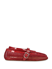 Alaïa Women Mesh Strap Ballerina