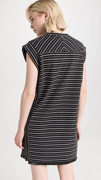 rag & bone Women's Heavy Jersey Muscle Dress, Black Multi