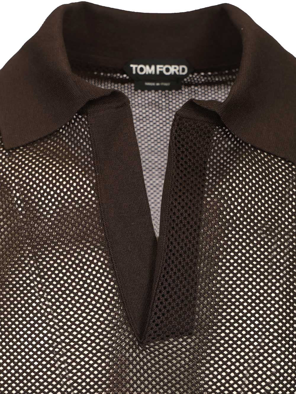 Tom Ford Men Knitted Polo Shirt