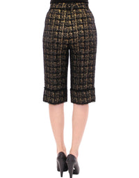 Dolce & Gabbana Black fabric shorts Women's pants