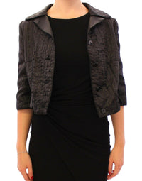 Dolce & Gabbana Dolce & Gabbana Black Short Bolero Shrug Jacket Women's Coat