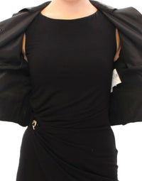 Dolce & Gabbana Dolce & Gabbana Black Short Bolero Shrug Jacket Women's Coat