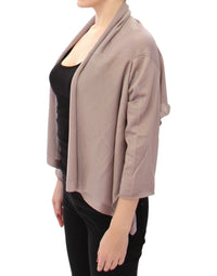 Dolce & Gabbana Shrug Bolero Silk Cashmer Knit Women's Sweater