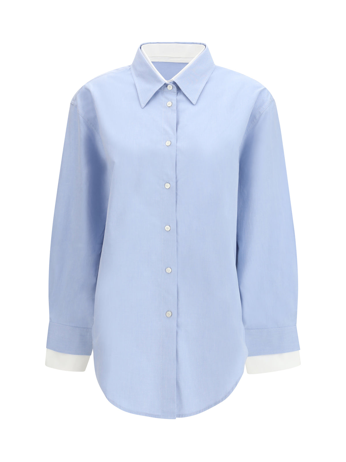 Acne Studios Women Layered Button-Up Shirt