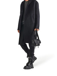 Prada Men Re-Nylon And Saffiano Shoulder Bag
