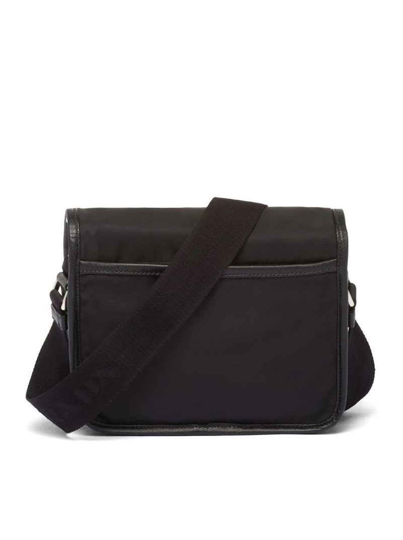 Prada Men Re-Nylon And Saffiano Shoulder Bag