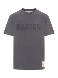 Golden Goose Deluxe Brand Golden Goose Deluxe Brand Men Short-Sleeved T-Shirt With Logo Print