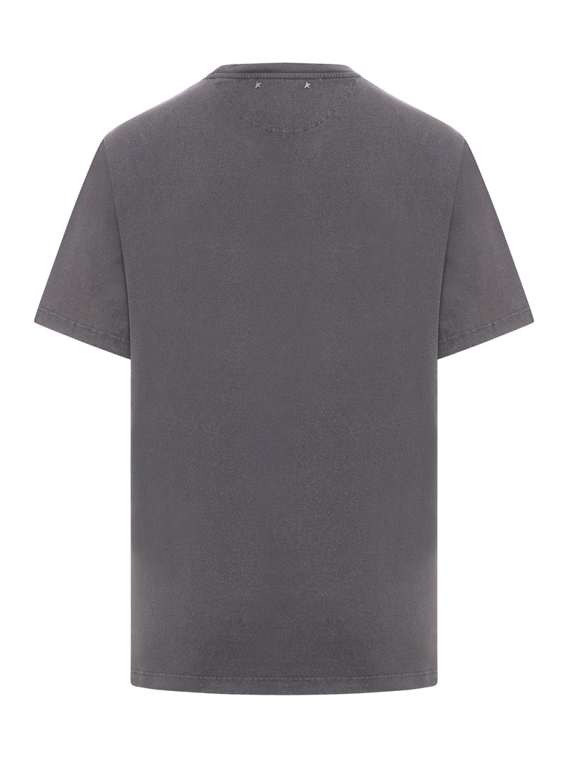 Golden Goose Deluxe Brand Golden Goose Deluxe Brand Men Short-Sleeved T-Shirt With Logo Print