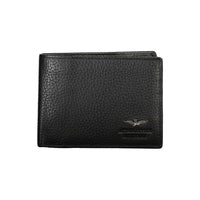 Aeronautica Militare Sleek Dual-Compartment Leather Men's Wallet