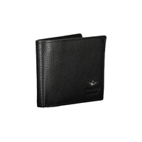 Aeronautica Militare Sleek Dual-Compartment Leather Men's Wallet