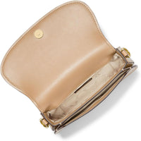 Michael Kors Mila Small East/West Chain Sling Messenger Camel One Size3